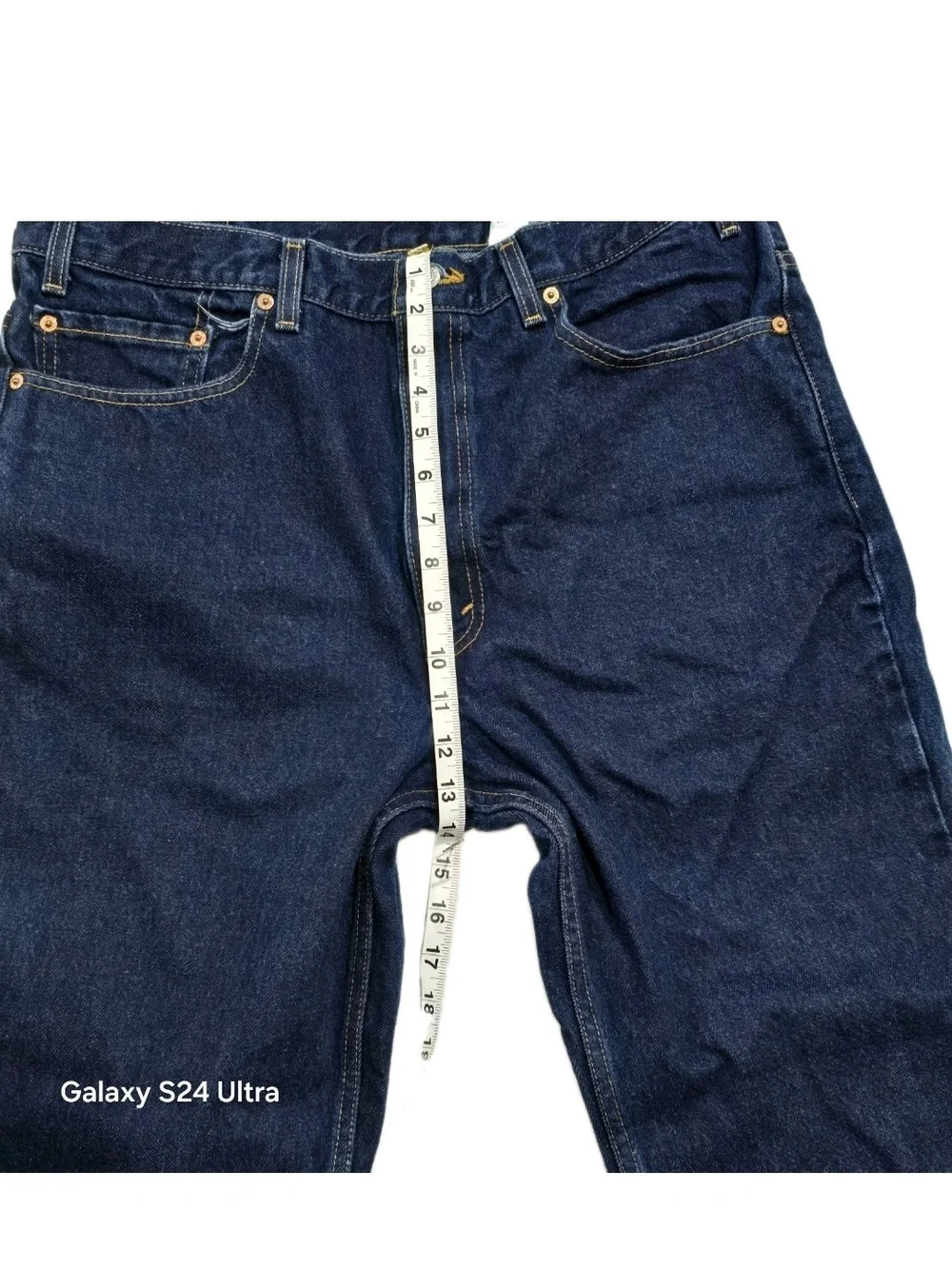 VINTAGE Levis 517 USA Made Bootcut Jeans 38x36 Mens Blue Denim Western Y2K